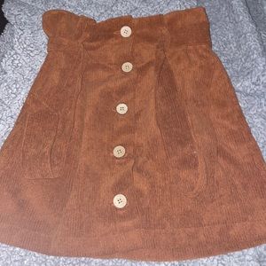 Cute button up skirt